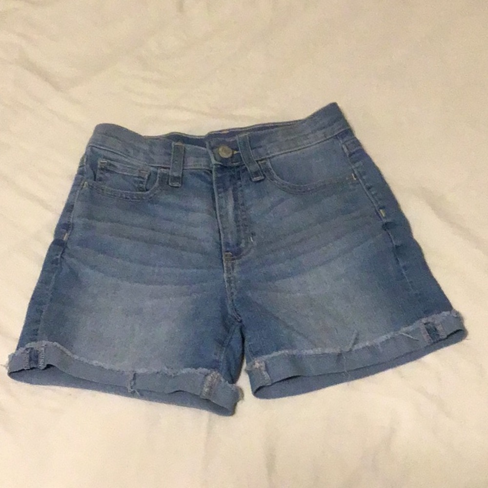 Light Blue Old Navy 12 slim Jean Shorts